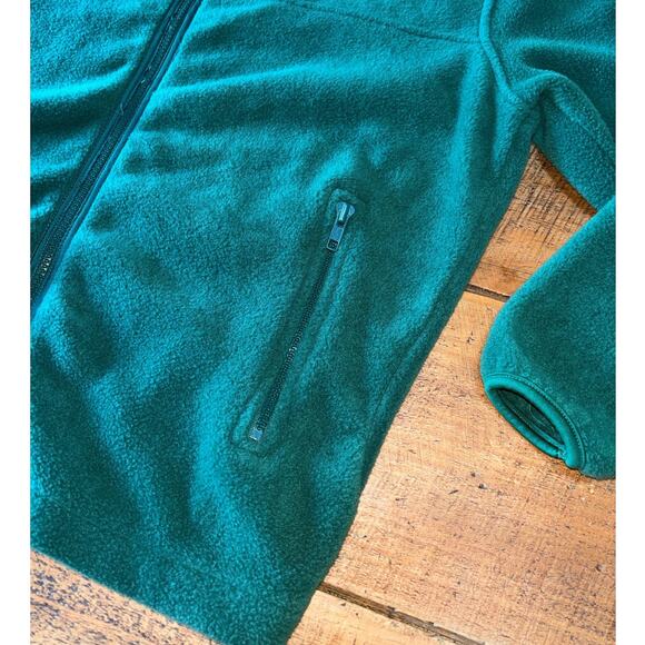 Winnie The Pooh Vintage Green Full Zip Long Sleeve Fleece Jacket Disney Store S - Picture 3 of 6